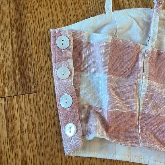 Pink Plaid Top - Picture 4 of 7